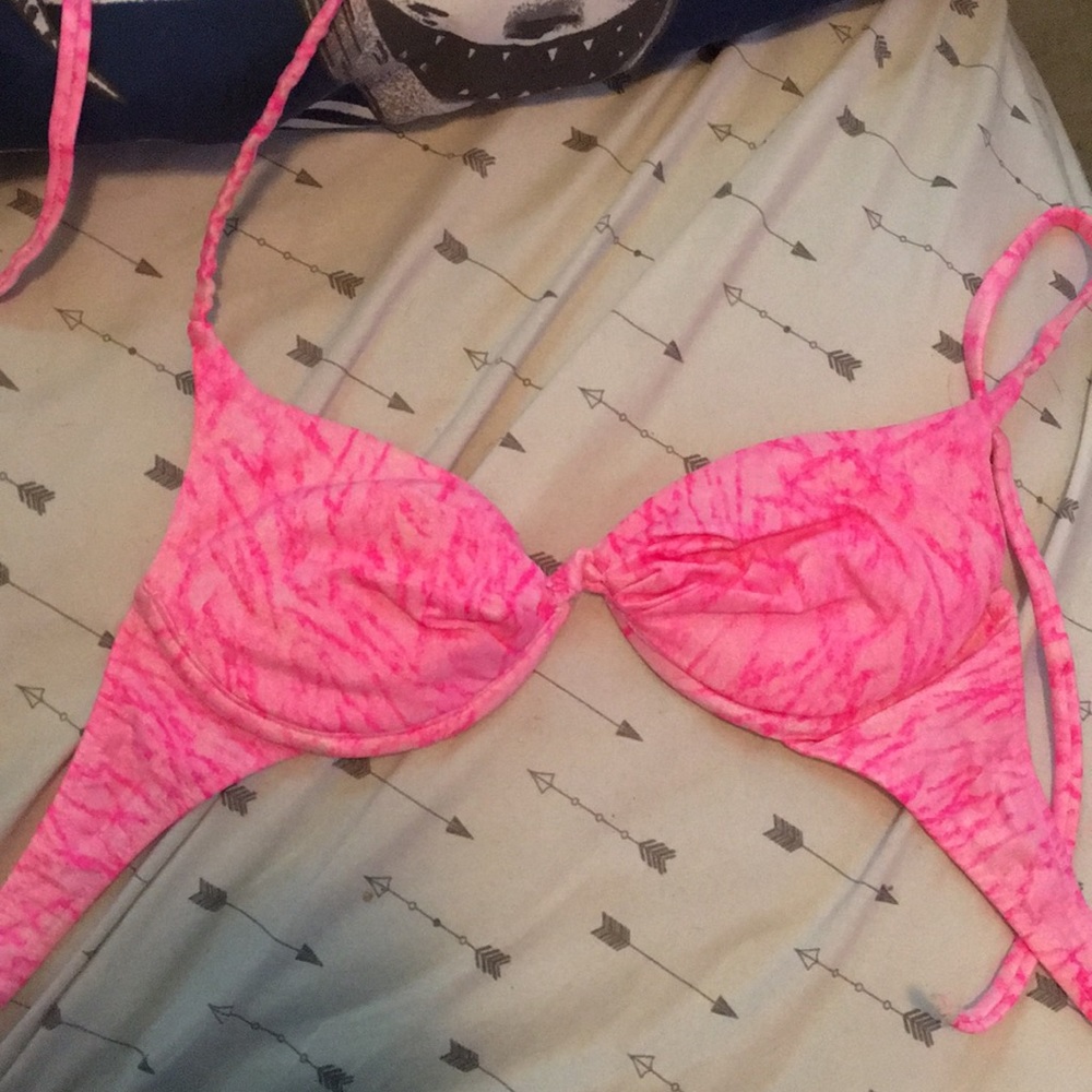 Pink bikini